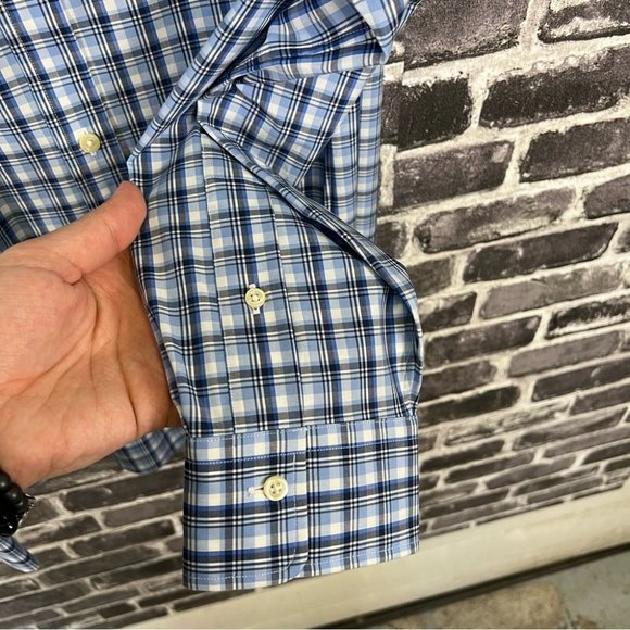 NWT Polo Ralph Lauren Classic-Fit Plaid Poplin Shirt - Size L - Picture 12 of 15